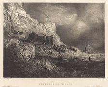 Environs de Dieppe, 1833. Creator: Eugene Isabey