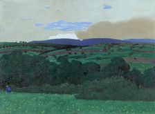 Environs de Lausanne, 1900. Creator: Vallotton, Felix Edouard (1865-1925)