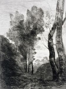 Environs de Rome, 1866. Creator: Jean-Baptiste-Camille Corot