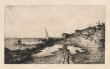 Environs of Carqueronne (Environs de Carqueronne), 1882. Creator: Adolphe Appian (French, 1818-1898)