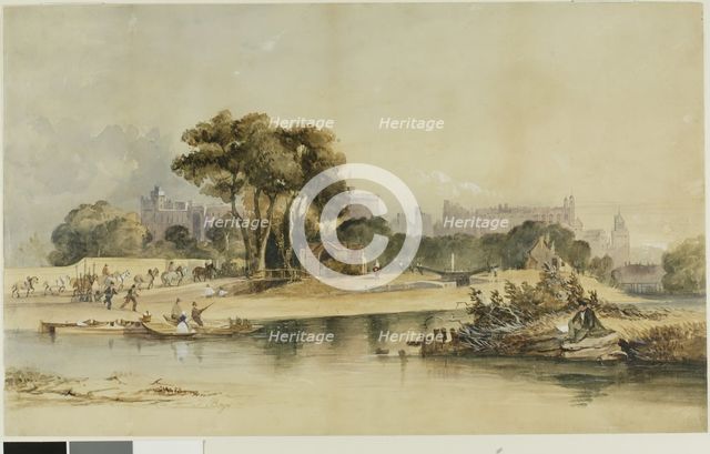 Environs of Windsor Castle, n.d. Creator: Thomas Shotter Boys.