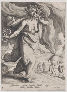 Envy, from Virtues and Vices, 1596-97., 1596-97. Creator: Zacharias Dolendo