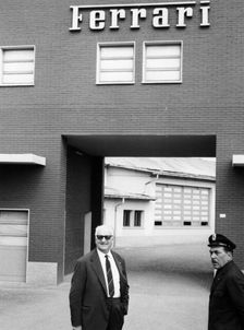 Enzo Ferrari, (1960s?)