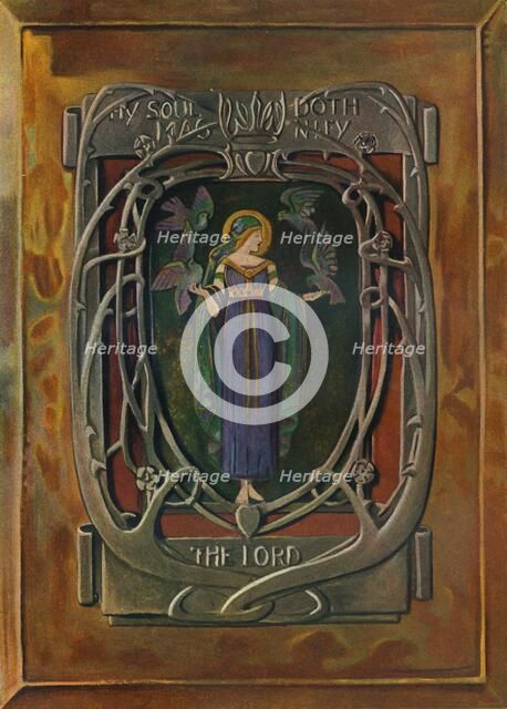 'Enamel Plaque by Alexander Fisher', c1898. Artist: Alexander Fisher