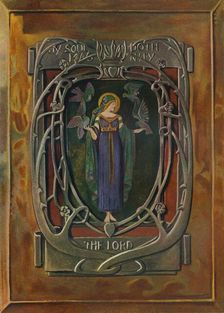 Enamel Plaque by Alexander Fisher c1898. Artist: Alexander Fisher