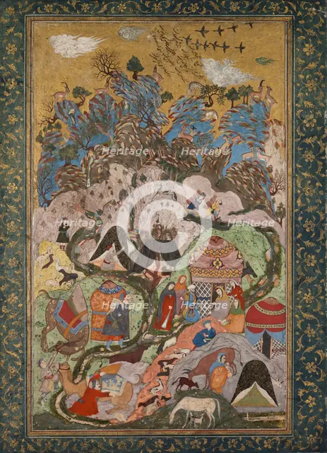 Encampment in the Mountains, c. 1650. Creator: Unknown.