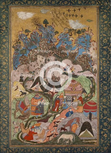 Encampment in the Mountains, c. 1650. Creator: Unknown.