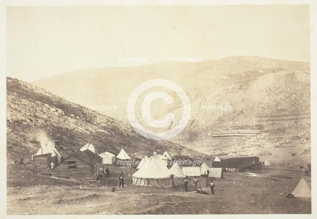 Encampment of the 71st Regiment, 1855. Creator: Roger Fenton.