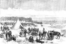 Encampment of the Portsmouth Garrison, 1871. Creator: Unknown