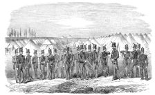 Encampment of the Rifle Brigade, at Constantinople - from a daguerreotype by J. Robertson, 1854. Creator: Unknown