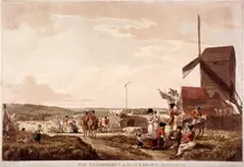 Encampment on Blackheath, Greenwich, London, 1780. Artist: Paul Sandby