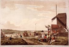 Encampment on Blackheath, Greenwich, London, 1780. Artist: Paul Sandby