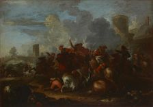 Encounter, 1740-1761. Creator: August Querfurt