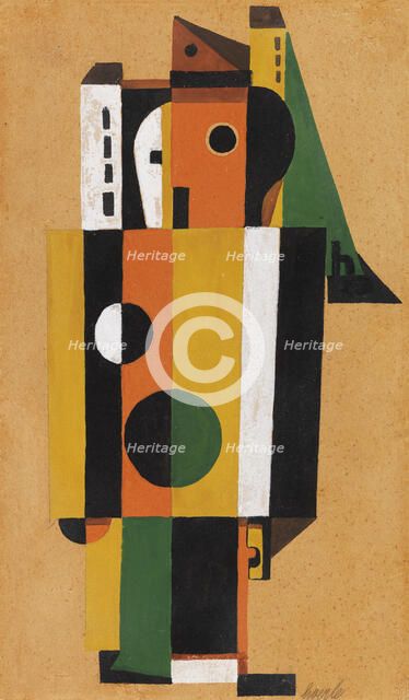 Encounter, 1925. Creator: Hoerle, Heinrich (1895-1936).