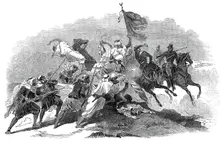 Encounter of Kabyles with French troops, 1845. Creator: Unknown