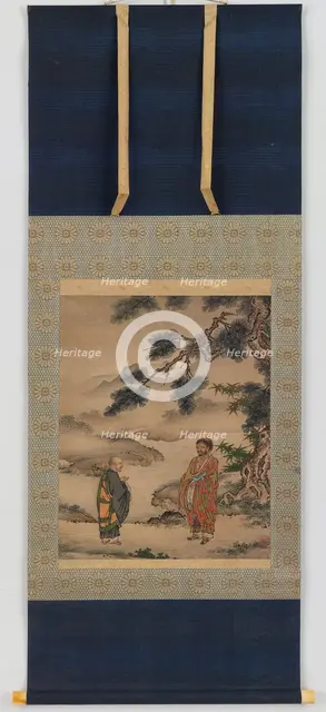 Encounter of Yun-men Wen-yen and Fa-yen Wen-i, Muromachi period, 1473-1523. Creator: Kenko Shokei.