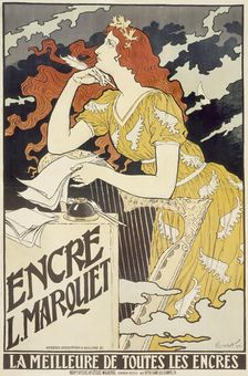 Encre L. Marquet, 1892. Creator: Eugene Samuel Grasset