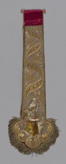 End of a Stole, Italy, 19th century. Creator: Unknown