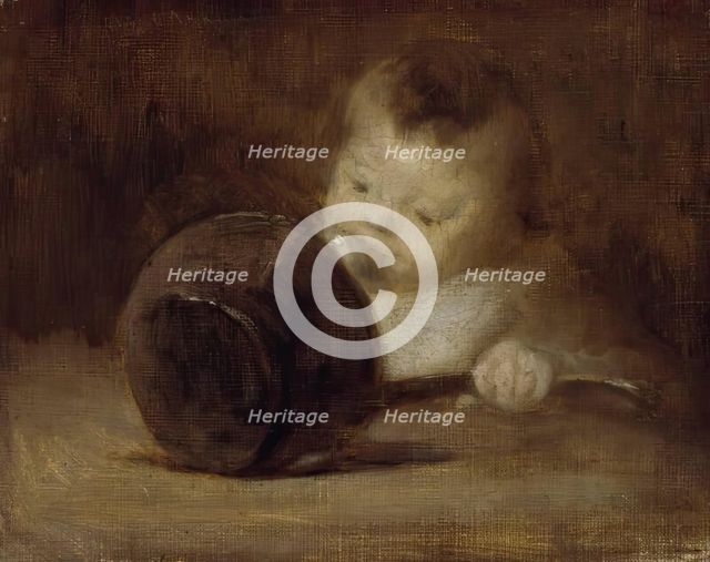 Enfant avec Casserole. Creator: Eugene Carriere.