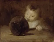 Enfant avec Casserole. Creator: Eugene Carriere