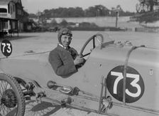 Enfield-Allday of J Chance, JCC 200 Mile Race, Brooklands, 1921. Artist: Bill Brunell