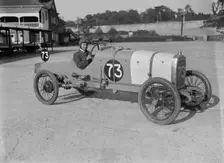 Enfield-Allday of J Chance, JCC 200 Mile Race, Brooklands, 1921. Artist: Bill Brunell