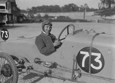 Enfield-Allday of J Chance, JCC 200 Mile Race, Brooklands, 1921. Artist: Bill Brunell