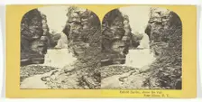 Enfield Ravine, above the Fall. Near Ithaca, N.Y., 1860/65. Creator: J. C. Burritt