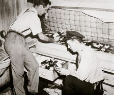 Enforcing prohibition, Norfolk, Virginia, USA, 1920s