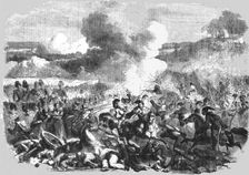 Engagement before Silistria; The Siege of Silistria 1854. Creator: Unknown