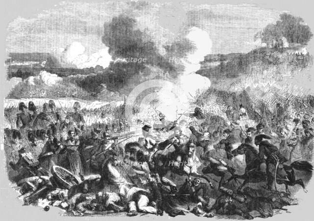 'Engagement before Silistria; The Siege of Silistria', 1854. Creator: Unknown.