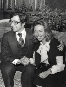 Engagement of Princess Christina of Sweden and Tord Magnuson, 1 February 1974