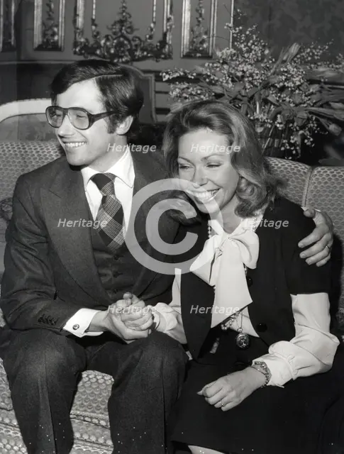 Engagement of Princess Christina of Sweden and Tord Magnuson, 1 February 1974. Creator: Unknown.
