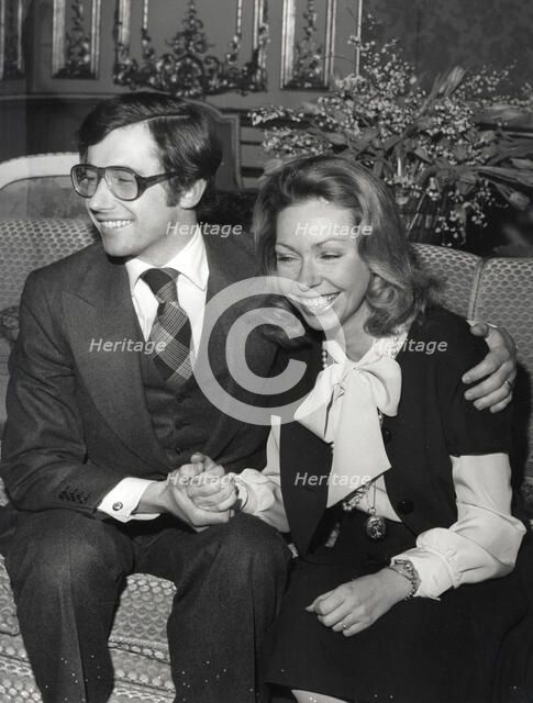 Engagement of Princess Christina of Sweden and Tord Magnuson, 1 February 1974. Artist: Unknown