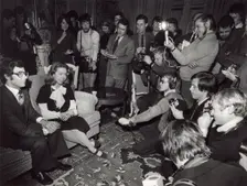Engagement of Princess Christina of Sweden and Tord Magnuson, 1 February 1974. Creator: Unknown