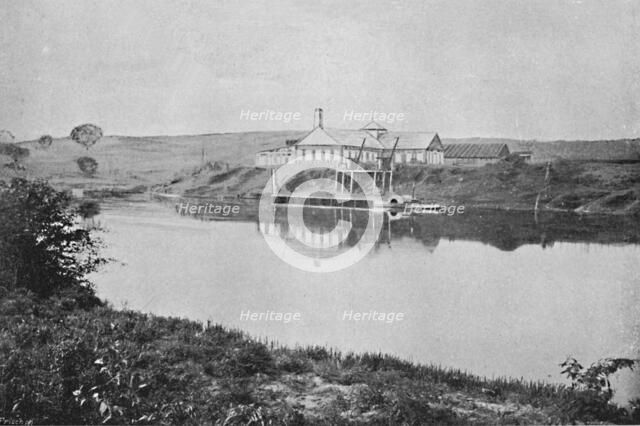 'Engenho Central de Porto Feliz', (Central Factory of Porto Feliz), 1895. Artist: Axel Frick.