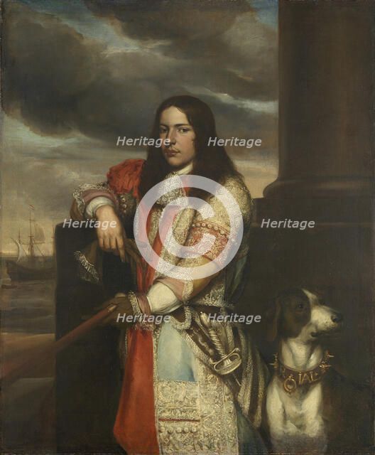 Engel de Ruyter (1649-1683), Dutch vice-admiral, 1680. Artist: Lievens, Jan (1607-1674)