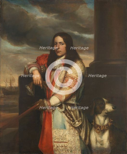 Engel de Ruyter (1649-83), Vice Admiral, Son of Michiel Adriaensz de Ruyter, 1667-1680. Creator: Jan Lievens.