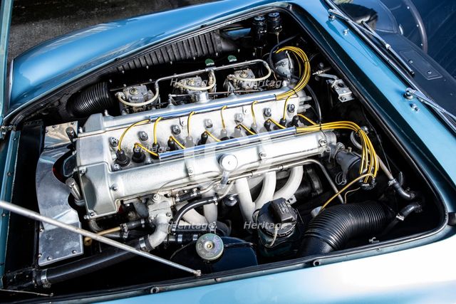 Engine of a 1961 Aston Martin DB4 GT SWB lightweight. Creator: Unknown.