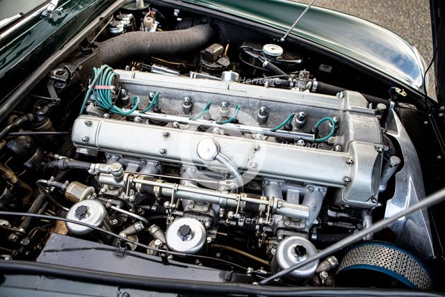 Engine of a 1965 Aston Martin DB5. Creator: Unknown.