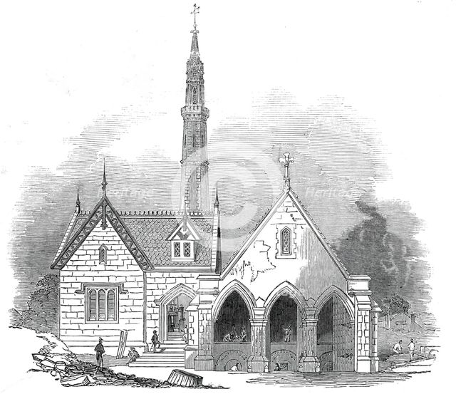 Engine-house, at Croydon, 1845. Creator: Unknown.