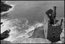 Engine house, Crowns Mine, Botallack, St Just, Cornwall, 1967-1970. Creator: Eileen Deste
