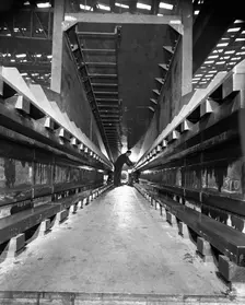 Engineer working at Husband & Co, Chesterfield, Derbyshire, 1962. Creator: Michael Walters