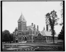 Engineering laboratory, U. of M., Ann Arbor, Michigan, between 1890 and 1901. Creator: Unknown