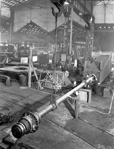 Engineers working at Husband & Co, Chesterfield, Derbyshire, 1962. Creator: Michael Walters