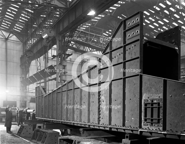 Engineers working at Husband & Co, Chesterfield, Derbyshire, 1962. Creator: Michael Walters.