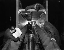 Engineers working at Husband & Co, Chesterfield, Derbyshire, 1962. Creator: Michael Walters