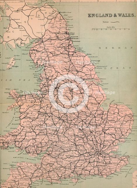 'England & Wales', 1859. Artist: Unknown.