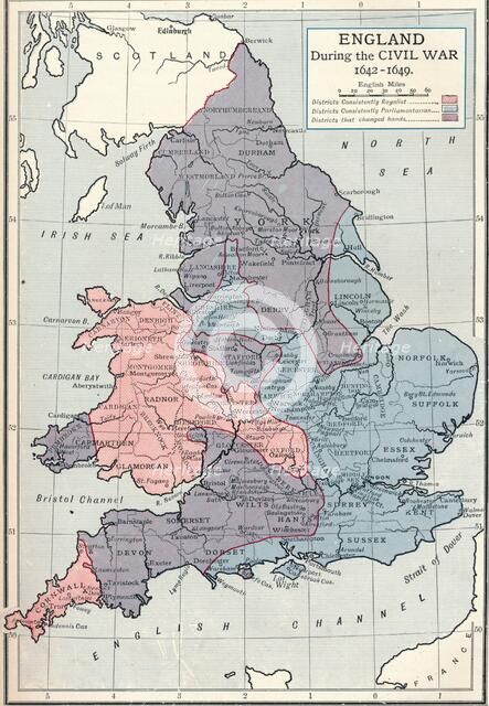 England during the Civil War, 1642-1649 (1905). Artist: Unknown.