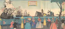 England (Igirisukoku), 2nd month, 1865. Creator: Utagawa Yoshitora